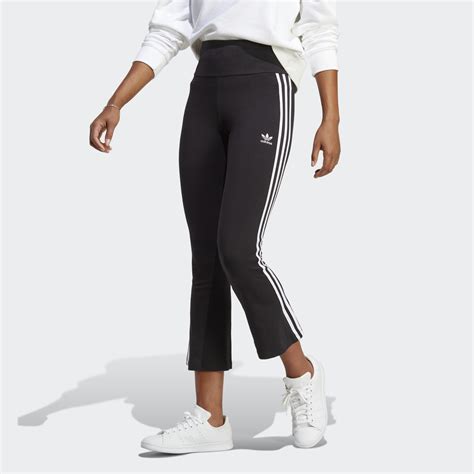 adidas leggings schwarz drei streifen|Adicolor 3.